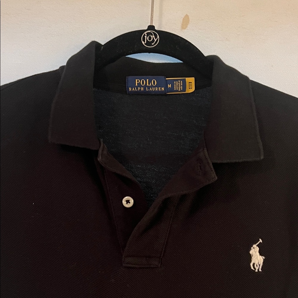 Ralph Lauren Black Midi Polo Dress - Picture 2 of 2